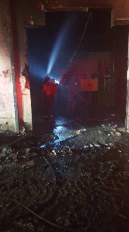 PM registra ocorrência de incêndio na Usina de Lixo de Osvaldo Cruz