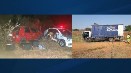 Polícia Rodoviária recupera no mesmo dia dois veículos roubados por criminosos