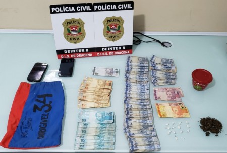 Polícia Civil faz ação contra o tráfico de drogas