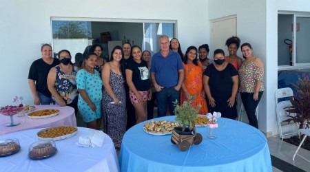 Sagres realiza confraternização com gestantes do PAIF e Grupo GESTAR