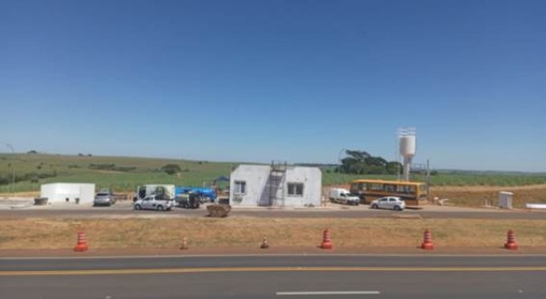 Eixo SP avan�a na constru��o das bases de atendimento em Martin�polis e Paragua�u