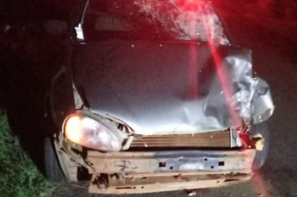 Batida entre moto e carro deixa vtima fatal em estrada vicinal em Tupi Paulista