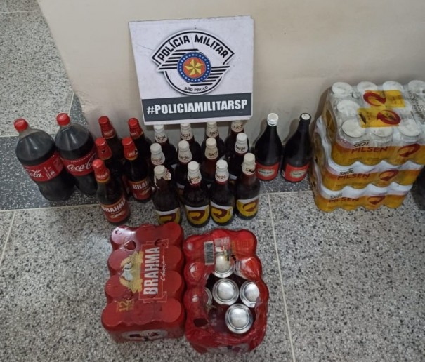 Tr�s pessoas s�o presas ap�s furtarem bebidas de lanchonete atingida por inc�ndio em Tupi Paulista