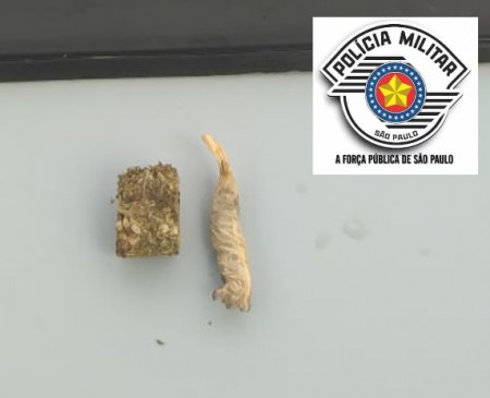 Condutor de veículo é flagrado com cigarro de maconha, em Osvaldo Cruz