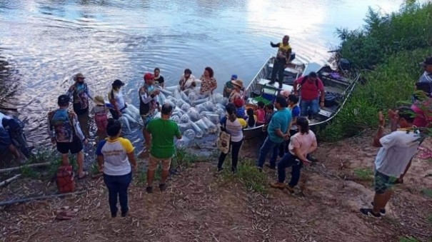 Secretaria de Agricultura e Meio Ambiente de OC avalia participa��o em a��o ambiental que promoveu soltura de peixes no Rio Aguape�