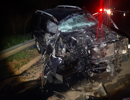 Motorista bêbado e criança ficam feridos em batida frontal na SP-294 em Osvaldo Cruz