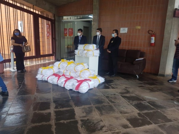 Entidades de Osvaldo Cruz recebem 450 kits de Projeto de Qualifica��o Profissional de Mulheres Presas da Penitenci�ria Feminina de Tupi Paulista