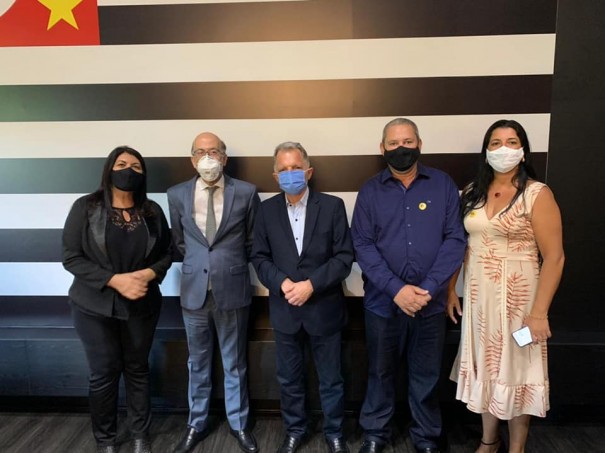 Prefeita Vera e Vice Amilton participam de encontro pelo Desenvolvimento Regional no Pal�cio dos Bandeirantes