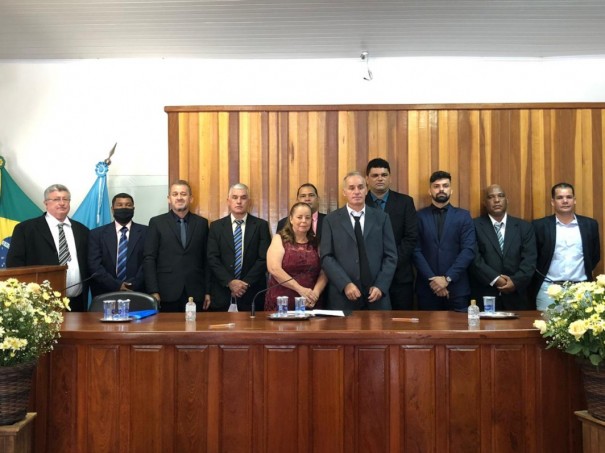 Prefeito e vereadores de Sagres tomam posse