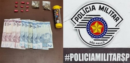 PM de Tupã prende indivíduo e apreende crack e maconha