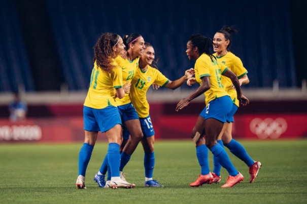 Sele��o brasileira feminina vence Z�mbia e vai enfrentar o Canad� nas quartas de final