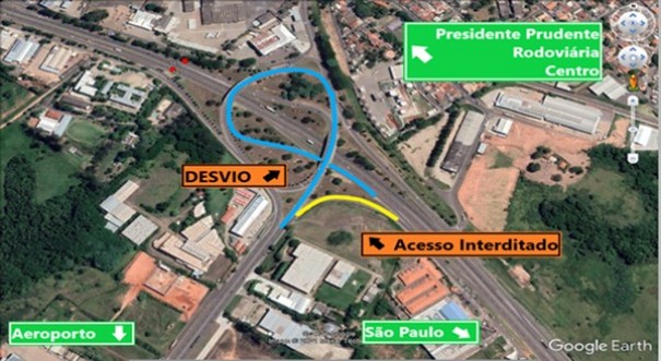 Al�a de sa�da da Rodovia Raposo Tavares para a SP-425 � fechada para manuten��o nesta sexta-feira