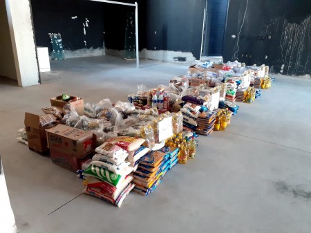 'Pedal contra a Fome' arrecada 1,8 tonelada de mantimentos, em Osvaldo Cruz