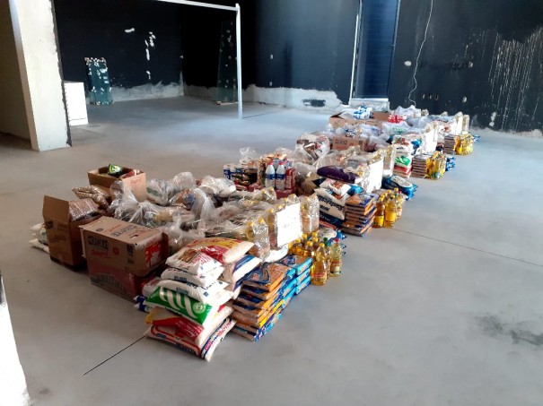 'Pedal contra a Fome' arrecada 1,8 tonelada de mantimentos, em Osvaldo Cruz