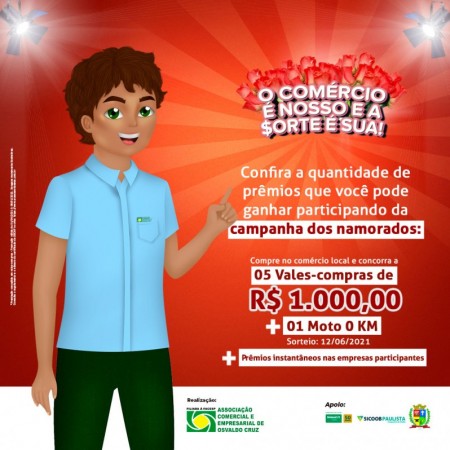 ACEOC realiza segundo sorteio da campanha 'O Comércio é nosso e a $orte é sua' neste sábado