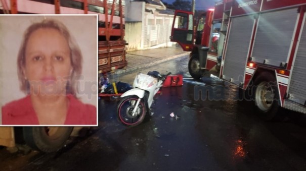 Motociclista bate em caminh�o estacionado e morre ap�s o acidente em Tup�