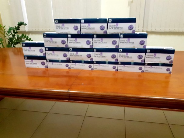 Osvaldo Cruz entrega Kits de testes de Covid encaminhados pelo Minist�rio da Sa�de para cidades da regi�o