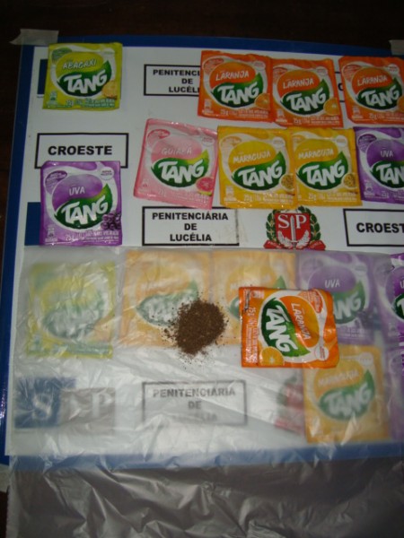 Avó envia maconha dentro de embalagens de suco ao neto na Penitenciária de Lucélia