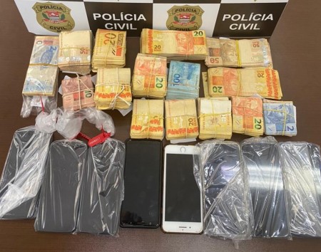 Operação policial apreende mais de R$ 50 mil em três cidades da Nova Alta Paulista