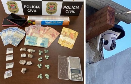 Polícia Civil de Tupã prende casal por tráfico e apreende crack, maconha e cocaína