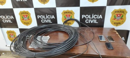 Polícia Civil e CPJ deflagram operação contra furtos de cabos de telefonia