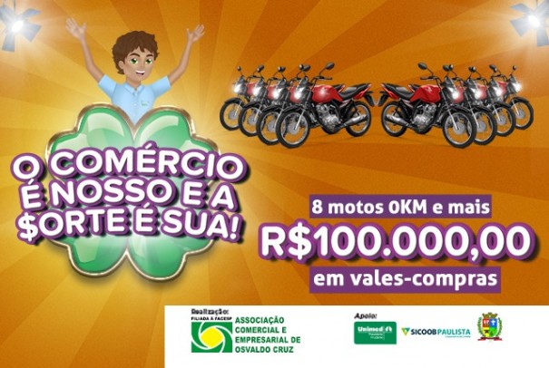 Aceoc se prepara para o primeiro sorteio da campanha 'O com�rcio � nosso e a sorte � sua'