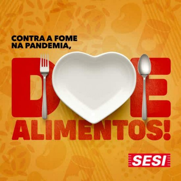 No Dia da Ind�stria, 25 de maio, 144 escolas do Sesi-SP realizam Drive-Thru da campanha Doe Alimentos