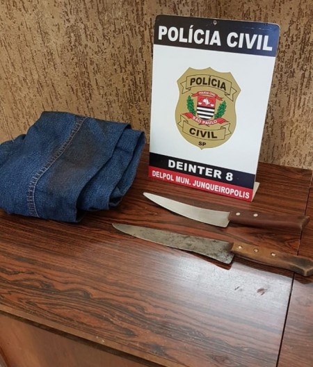 Suspeito de matar mulher a facadas é preso perto da delegacia de Junqueirópolis