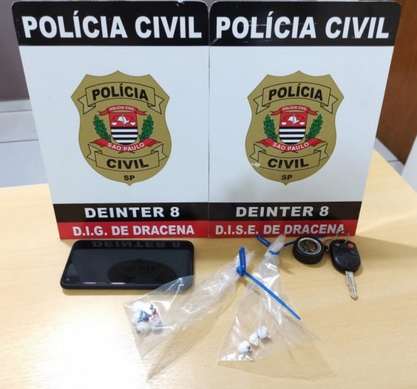Com por��es de coca�na, dono de lava-r�pido � preso suspeito de vender drogas em Dracena