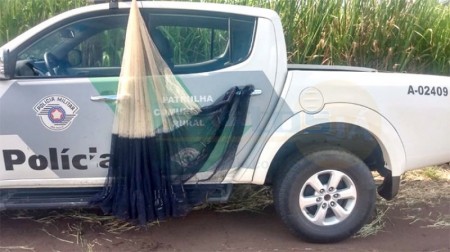 Polícia Ambiental flagra trio pescando no Rio Itaúna, em Rinópolis