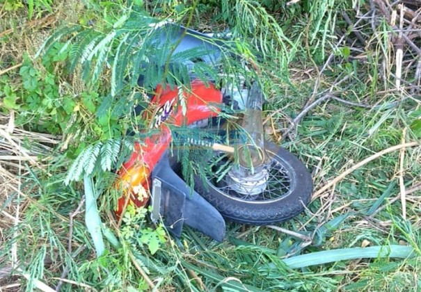 Moto furtada em Tup� � localizada pela Pol�cia Militar