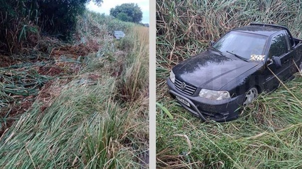 Motorista fica ferido em acidente na vicinal que liga Iacri a Bastos