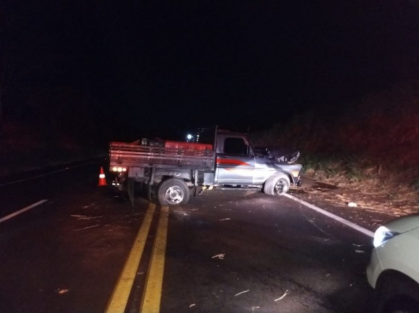 Caminhonete atropela cavalo na Rodovia Comandante Jo�o Ribeiro de Barros em Junqueir�polis