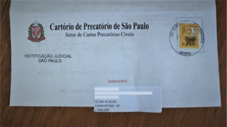 Tentativa de golpe: adamantinense recebe carta de falso Cartório de Precatórios