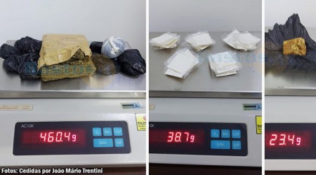 Após denúncia polícia civil aprende maconha, cocaína e crack