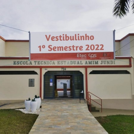 Etec Amim Jundi de OC está com inscrições abertas para o Vestibulinho do 1º Semestre de 2022