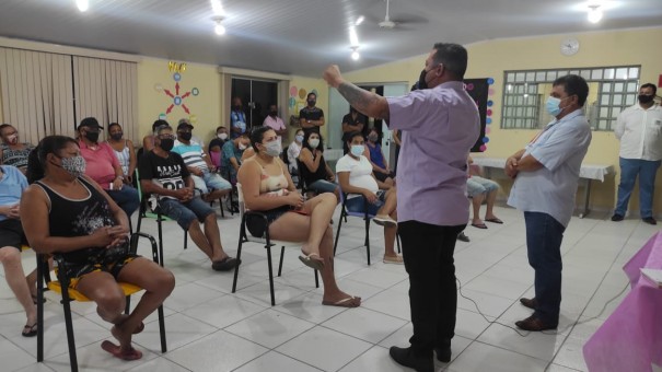 ITESP realizou reuni�o com moradores da Vila Cavar� sobre a regulariza��o dos im�veis