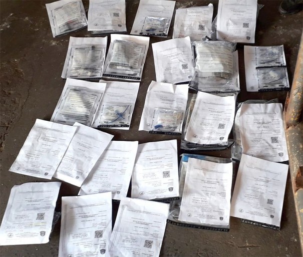 Pol�cia Civil de Bastos incinera mais de um quilo de entorpecentes