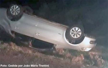 Motorista é autuado em flagrante após acidente em vicinal de Queiroz