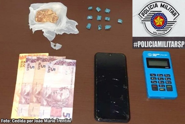 Indivduo de 42 anos  preso por trfico de droga em Tup