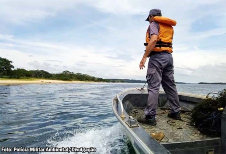 Polícia Militar Ambiental alerta quanto às restrições à pesca durante o período da Piracema