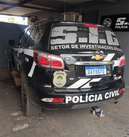 Após amplo trabalho investigativo, Polícia Civil prende traficante que abandonou pick-up com drogas