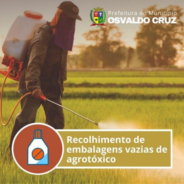 Secretaria de Agricultura e Meio Ambiente realiza coleta de embalagens vazias de agrot�xicos