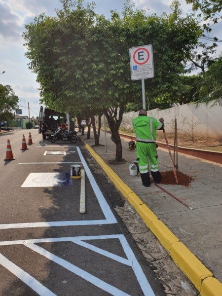 Prefeitura de Osvaldo Cruz cumpre programa do TRE-SP para acessibilidade próxima a locais de votação