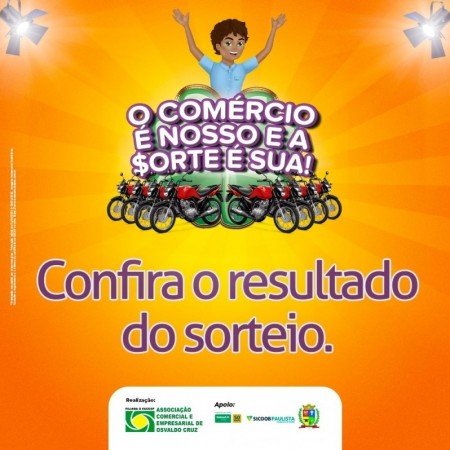 ACEOC realizou mais um sorteio da campanha O Comércio é Nosso e a $orte é sua