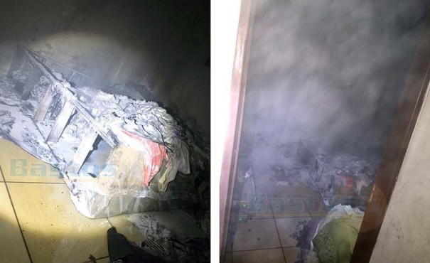 Policiais Militar de Iacri resgatam mulheres de inc�ndio em resid�ncia e salvam duas vidas