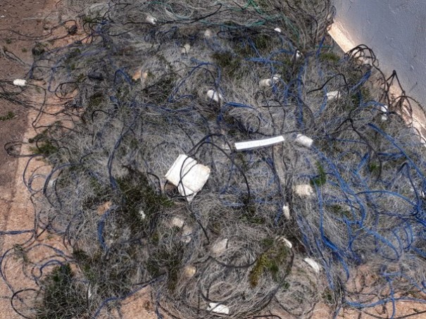 Fiscaliza��o apreende 1.500 metros de redes de pesca armadas irregularmente no Rio Paran�