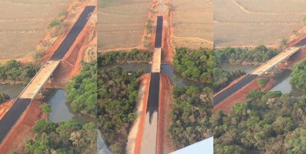 Obra de nova ponte na SP-425 entra na reta final