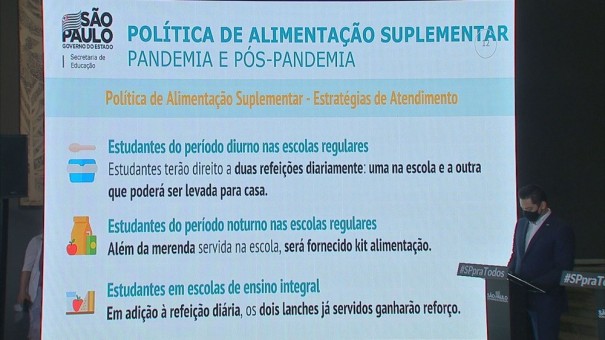 Governo de SP vai servir merenda extra para 700 mil alunos da rede pblica