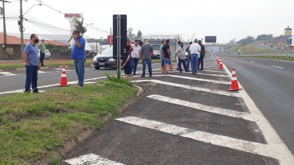 Manifestaes de caminhoneiros so registradas no Oeste Paulista